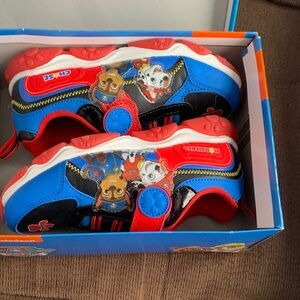 Paw Patrol Kids Sneakers - Black, Blue, Red